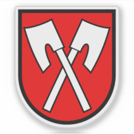 Wappen von Biel/Bienne, Schweiz Aufkleber