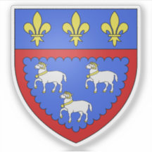 Wappen von Bourges, Cher, Centre-Val de Loire