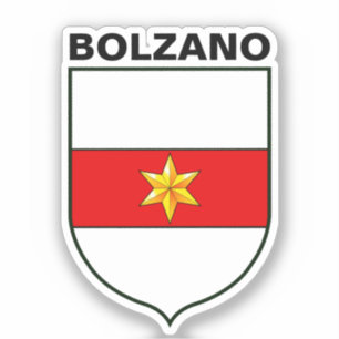 Wappen von Bozen, Italien Aufkleber
