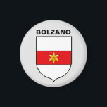 Wappen von Bozen, Italien Magnet<br><div class="desc">Bozen (deutsch: Bozen,  ehemals Botzen); Bayerisch: Bozen; ladinisch: Balsan oder Bulsan) ist die Hauptstadt Südtirols in Norditalien.</div>