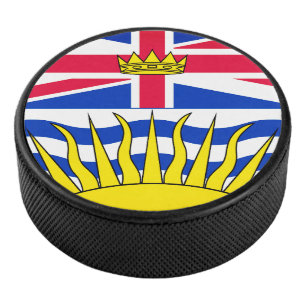 Wappen von British Columbia - CND Eishockey Puck