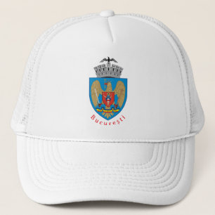 Wappen von Bukarest, Rumänien Truckerkappe