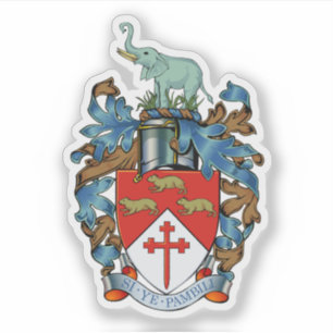 Wappen von Bulawayo, Simbabwe Aufkleber