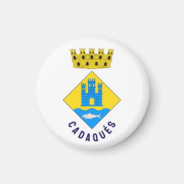 Wappen von Cadaqués Magnet (Vorne)