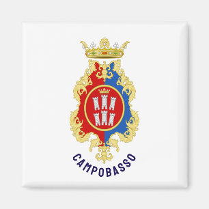 Wappen von Campobasso, Italien Magnet