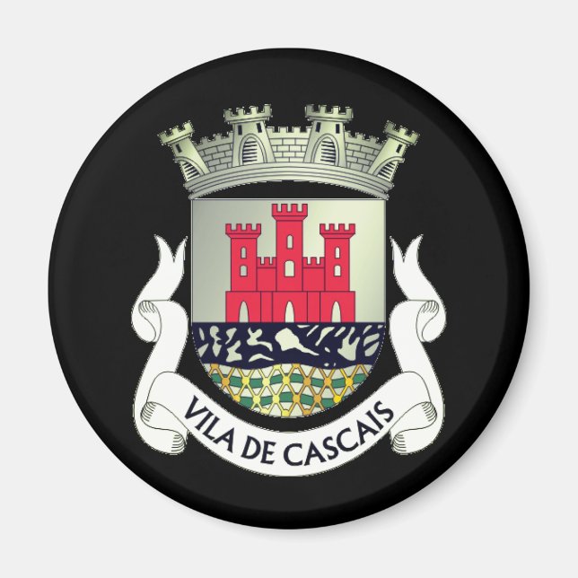 Wappen von Cascais, Magnet Portugal (Vorne)