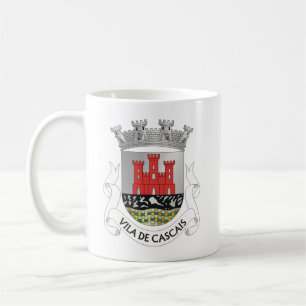 Wappen von Cascais, Portugal Kaffeetasse