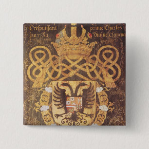 Wappen von Charles V des 23. Kapitels Button