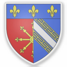 Wappen von Chaumont, Haute-Marne, Großer Osten Aufkleber
