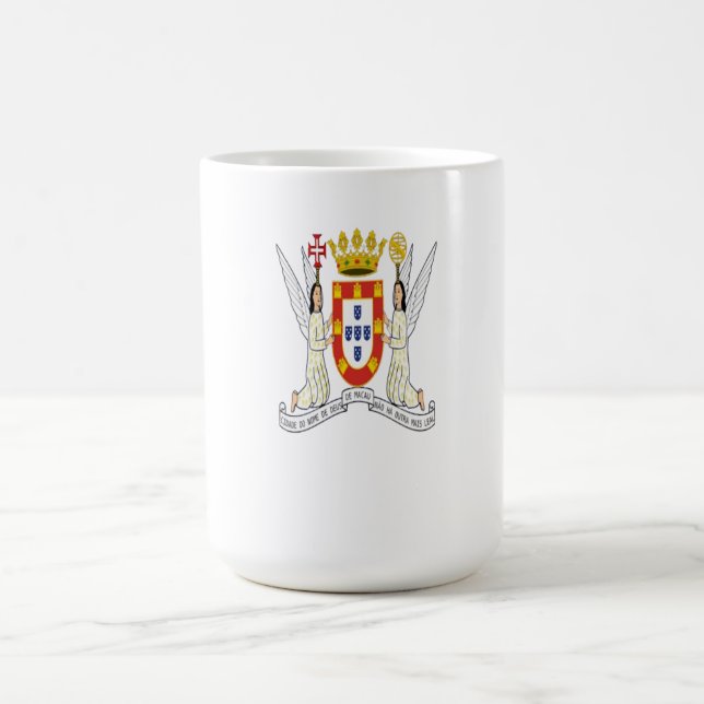 Wappen von Cidade De Macau - Historisches Stadtwap Kaffeetasse (Mittel)