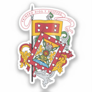 Wappen von Cuenca, Ecuador Aufkleber