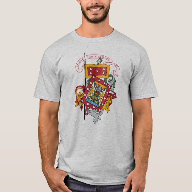 Wappen von Cuenca, Ecuador T-Shirt (Vorderseite)