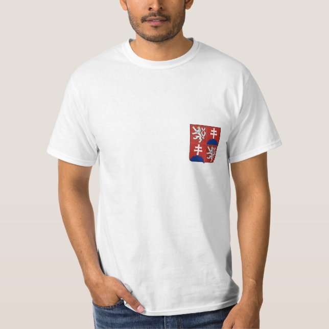 Wappen von der Tschechoslowakei T-Shirt (Vorderseite)