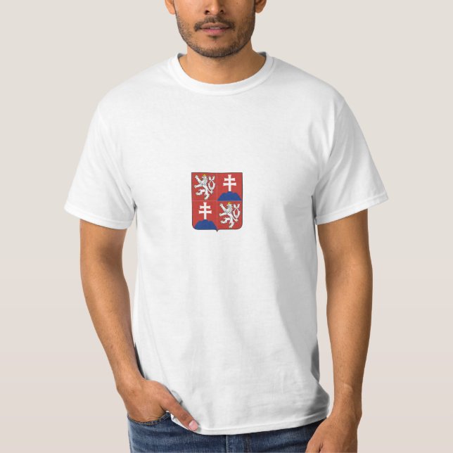 Wappen von der Tschechoslowakei T-Shirt (Vorderseite)