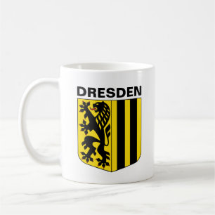 Wappen von Dresden, Deutschland Kaffeetasse