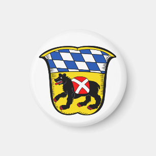 Wappen von Freising, Deutschland Magnet
