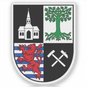 Wappen von Gelsenkirchen, Deutschland Aufkleber