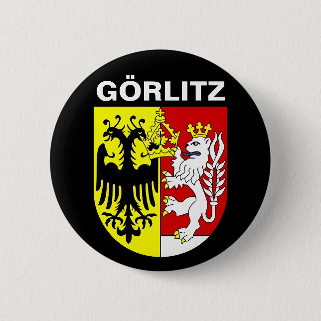 Wappen von Görlitz, Deutschland Button (Vorderseite)