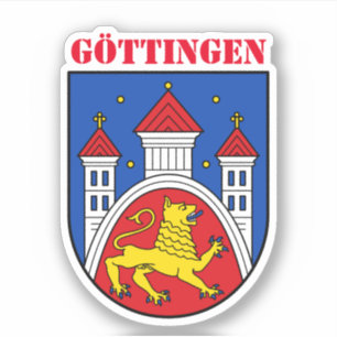 Wappen von Göttingen, Deutschland Aufkleber