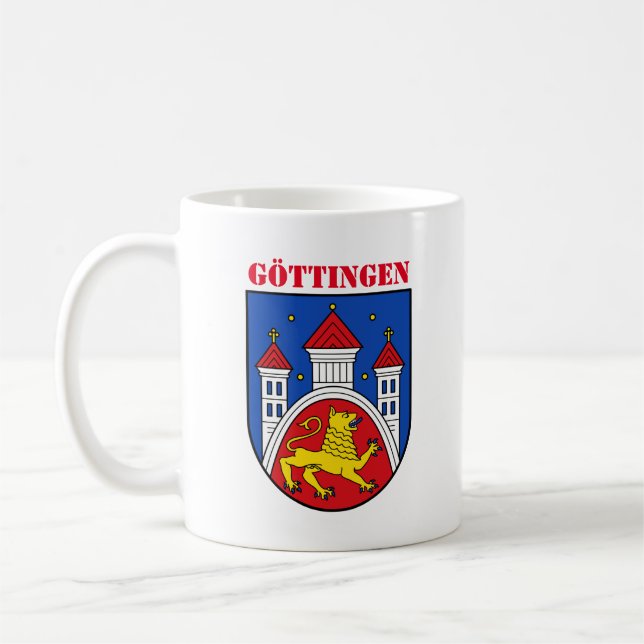 Wappen von Göttingen, Deutschland Kaffeetasse (Links)
