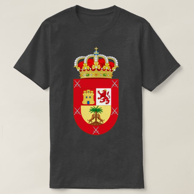 Wappen von Gran Canaria Spanien T-Shirt (Design vorne)