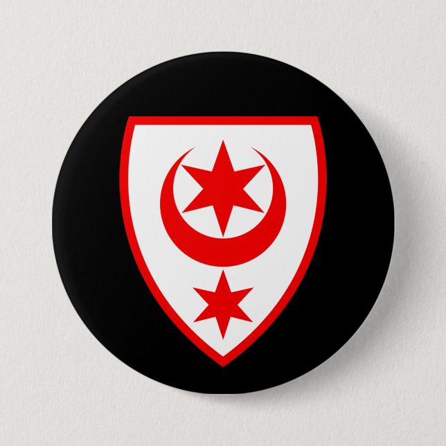 Wappen von Halle (Saale), Deutschland Button (Vorderseite)