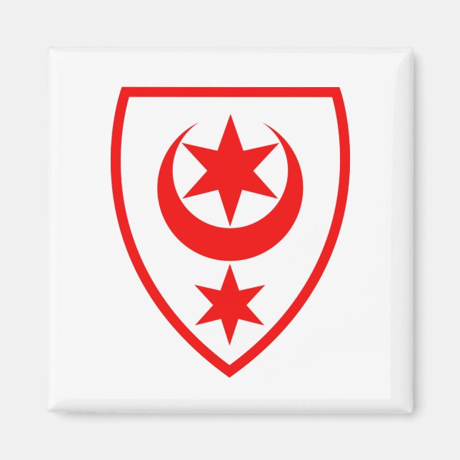 Wappen von Halle (Saale), Deutschland Magnet (Vorne)