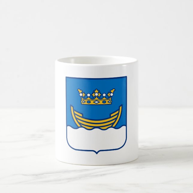 Wappen von Helsinki (Finnland) Kaffeetasse (Mittel)
