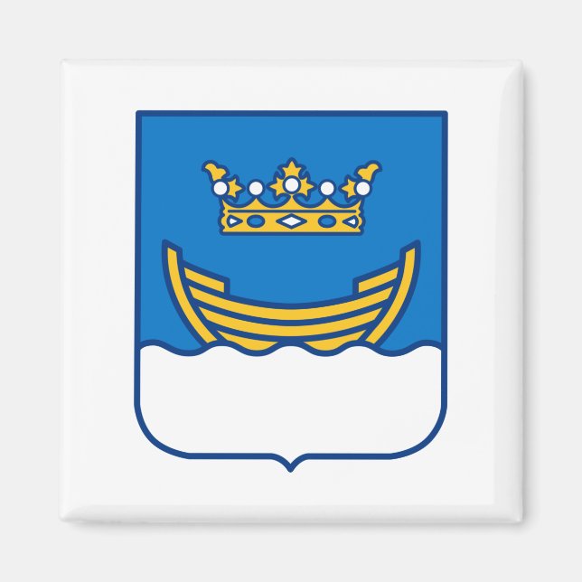 Wappen von Helsinki (Finnland) Magnet (Vorne)