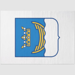 Wappen von Helsinki (Finnland) Seidenpapier