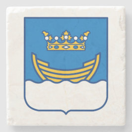 Wappen von Helsinki (Finnland) Steinuntersetzer
