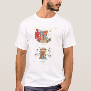 Wappen von Henry VII und von Elizabeth von York T-Shirt