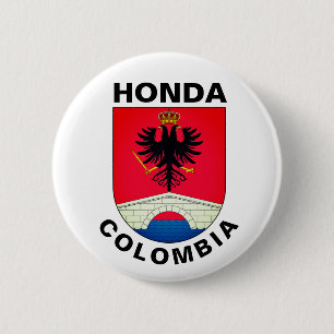 Wappen von Honda (Tolima), Kolumbien Button