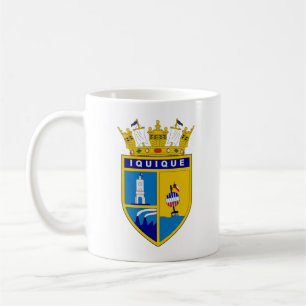 Wappen von Iquique, Chile Kaffeetasse