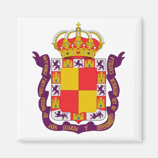 Wappen von Jaén, Spanien Magnet (Vorne)