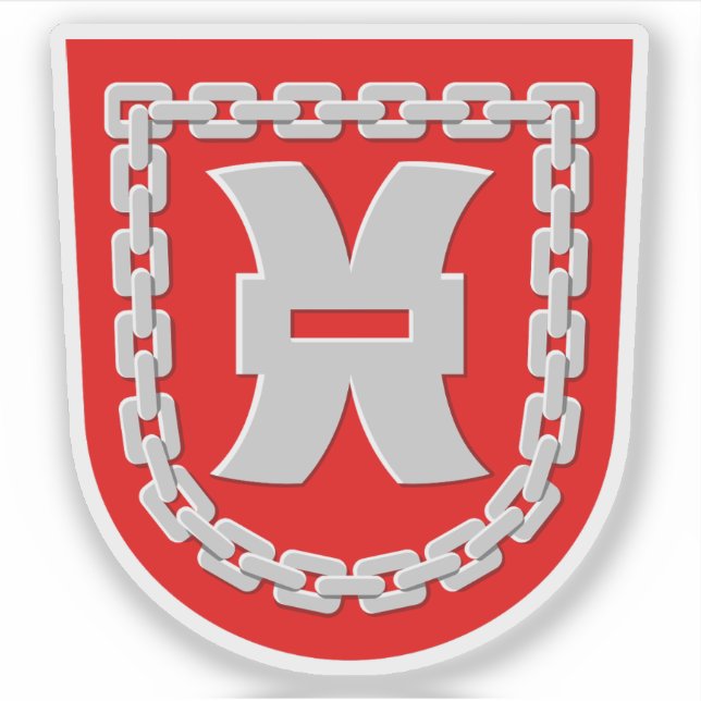 Wappen von Jamsa (Jämsä), Finnland Aufkleber (Vorderseite)