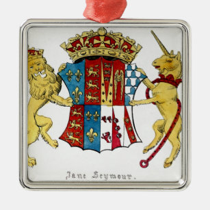 Wappen von Jane Seymour Ornament Aus Metall