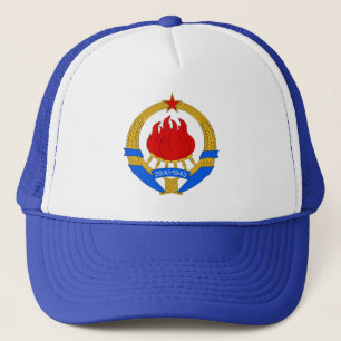 Wappen von Jugoslawien (1945-1992) Truckerkappe