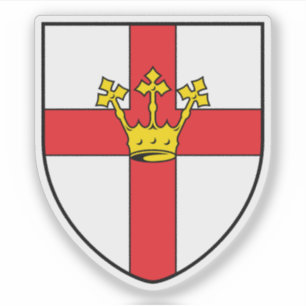 Wappen von Koblenz, Deutschland Aufkleber