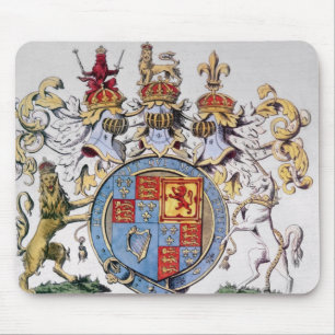 Wappen von König James I von England Mousepad
