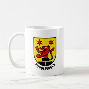 Wappen von Konolfingen, Schweiz Kaffeetasse