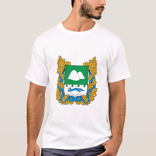 Wappen von Kurgan oblast T-Shirt (Vorderseite)