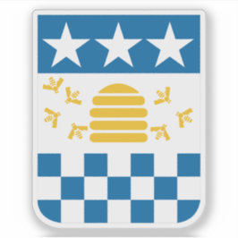 Wappen von La Chaux-de-Fonds, Schweiz Aufkleber