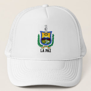 Wappen von La Paz, Bolivien Truckerkappe