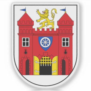 Wappen von Liberec, Tschechische Republik Aufkleber