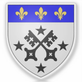 Wappen von Lisieux, Calvados, Normandie Aufkleber