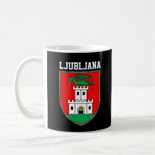 Wappen von Ljubljana - SLOWENIEN Kaffeetasse