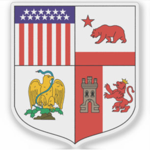 Wappen von Los Angeles Aufkleber