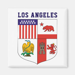 Wappen von Los Angeles Magnet