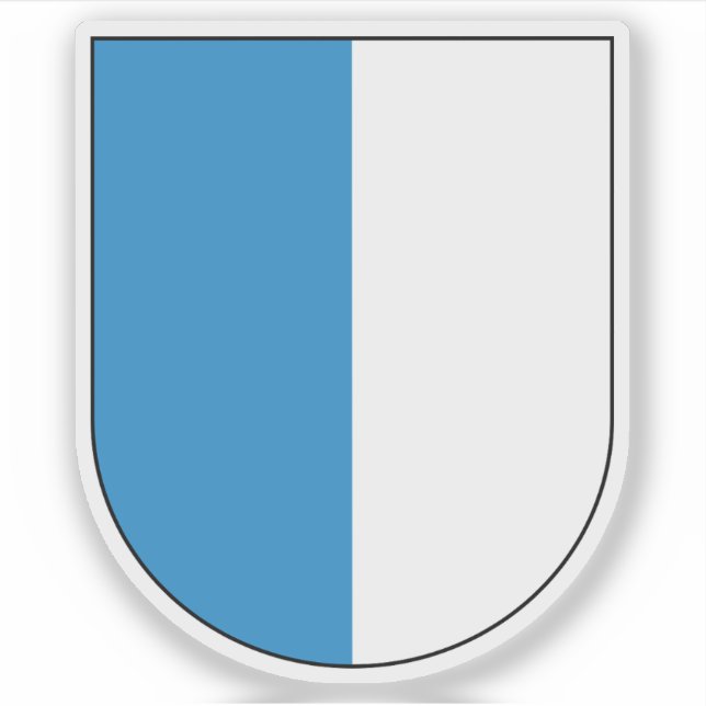 Wappen von Luzern, Schweiz Aufkleber (Vorderseite)